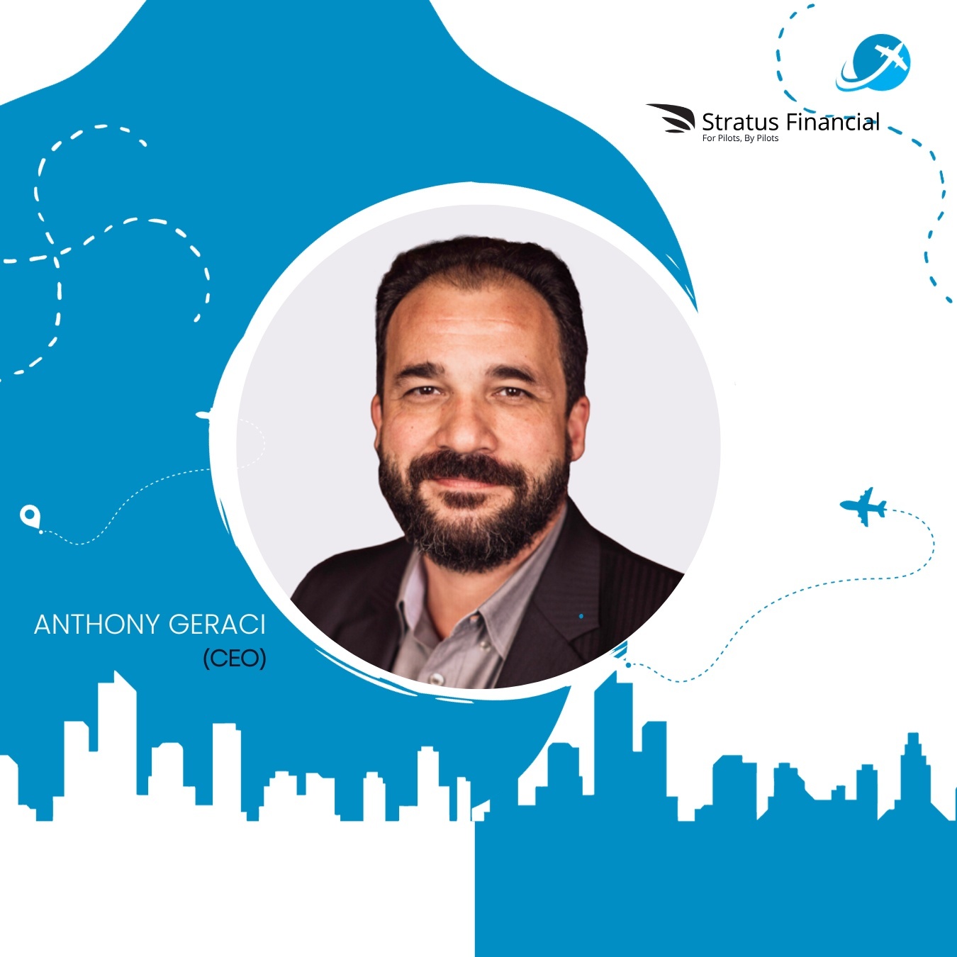 Meet Anthony Geraci, Stratus Financial’s CEO, leading the revolution in aviation financing with his vision and expertise.